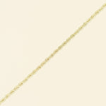 Bracelet en acier inoxydable doré à l'or fin