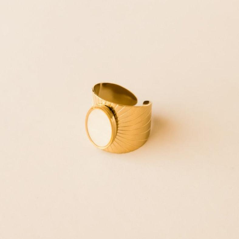 Bague en acier inoxydable de qualité