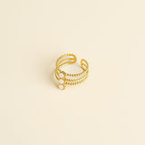 Bague en acier inoxydable